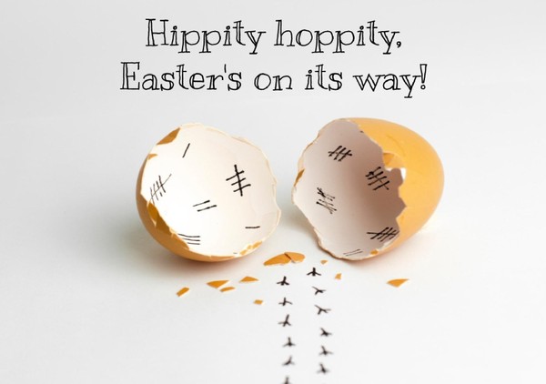 Free Easter's on Its Way Fun Card Template | Google Docs Download