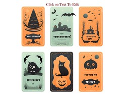 Creepy Label Templates - Thumbnail