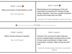Flashcard Template - Thumbnail