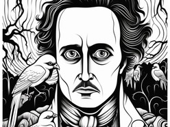 Icon for Free Edgar Allan Poe Coloring Pages