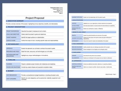 Icon for Free Proposal Google Docs Templates