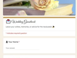 Icon for Free Wedding Google Forms Templates
