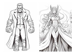 Top 7 Free Halloween Coloring Pages for Adults - Post thumbnail